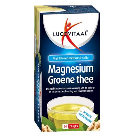 Magnesium groene thee van Lucovitaal