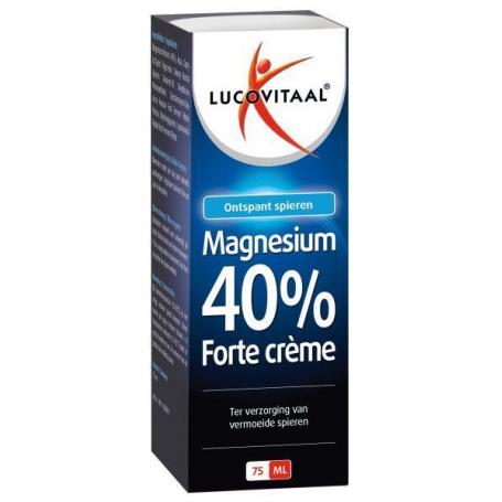 Magnesium 40% forte creme van Lucovitaal