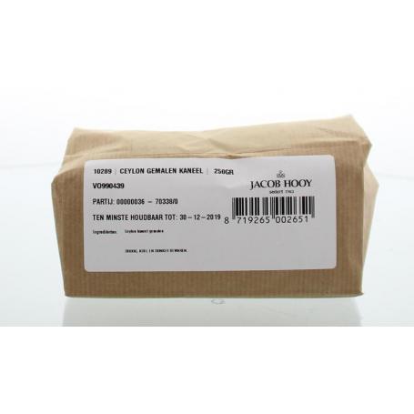 Kaneel ceylon gemalen van Jacob Hooy