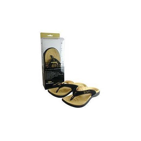 Teenslippers zwart maat 10 42 2/3 tot 43 2/3 van Zori