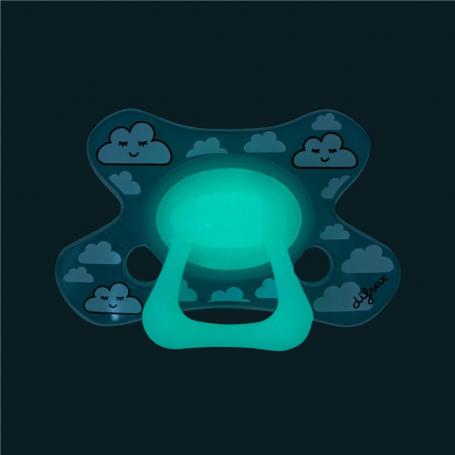 Fopspeen dental 6+ maanden glow in the dark van Difrax