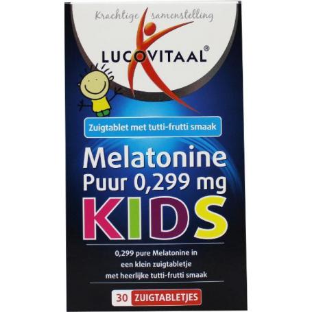 Melatonine kids puur 0.299mg van Lucovitaal