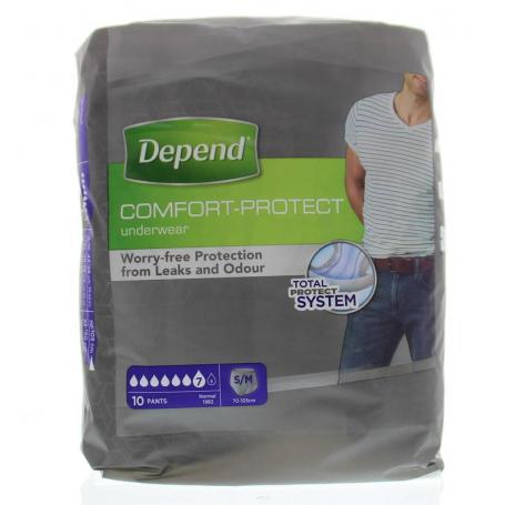 Pants men normal maat S/M van Depend