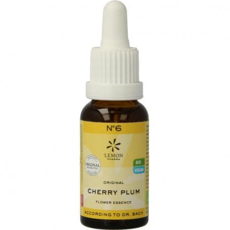 Bach bloesemremedies cherry plum bio van Lemon Pharma