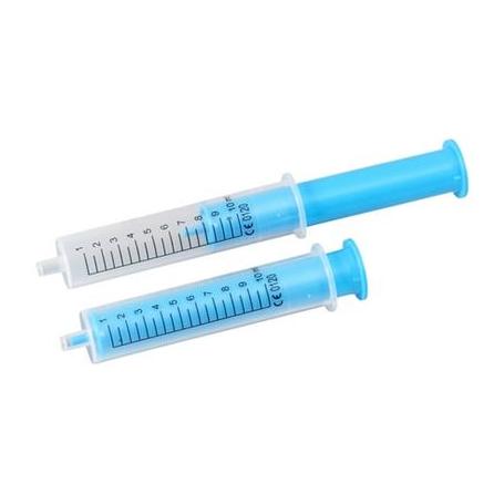 Doseerspuit 10 ml blauw van Spruyt Hillen