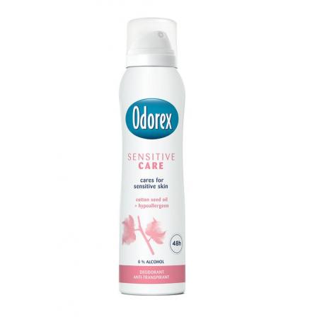 Body heat responsive spray sensitive care van Odorex