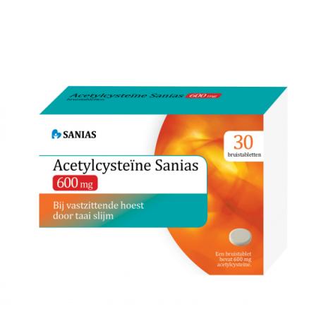 Acetylcysteine 600 mg van Sanias
