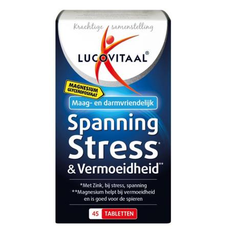 Magnesium spanning stress & vermoeidheid van Lucovitaal