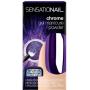 Chrome powder purple van Sensationail