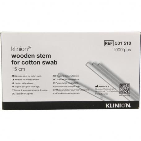 Wattendrager hout naakt 15cm van Medispo