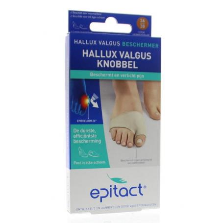 Hallux valgus knobbel beschermer maat 36/38 van Epitact