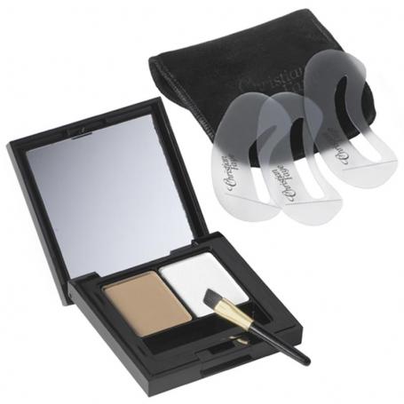 Eyebrow make up duo highlighter light van Christian Faye