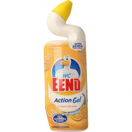 Toiletreiniger action gel citrus splash van WC Eend