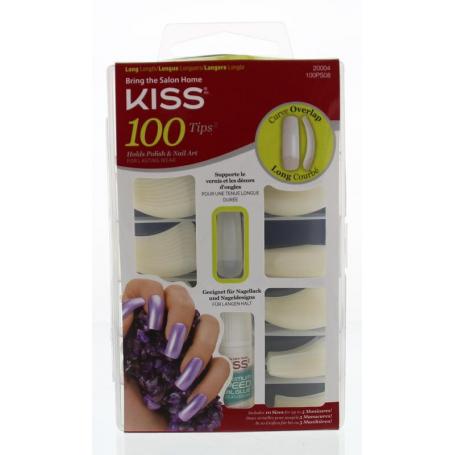 Nageltips en lijm overlap van Kiss