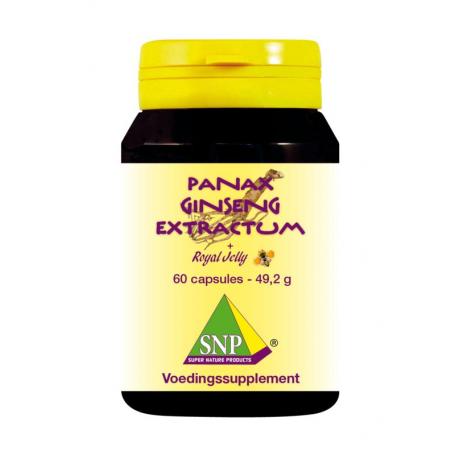 Panax ginseng extra & royal jelly van SNP