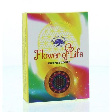 Kegelwierook flower of life van Green Tree