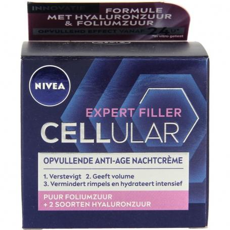 Cellular expert filler anti-age nachtcreme van Nivea