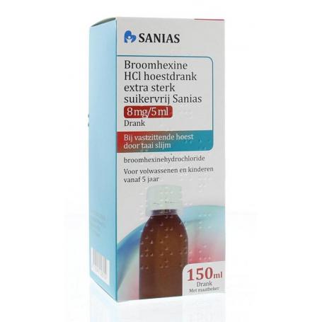 Broomhexine hoestdrank extra sterk van Sanias