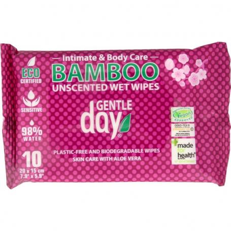 Natte doekjes van bamboe van Gentle Day