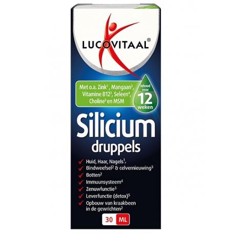 Silicium druppel van Lucovitaal
