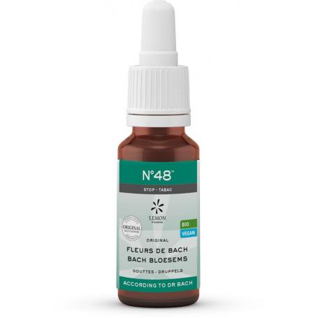 Bach bloesems mengeling 48 stop tabak bio van Lemon Pharma