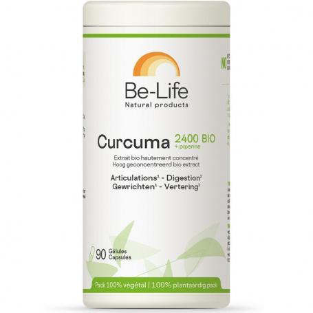 Curcuma 2400 + piperine bio van Be-Life