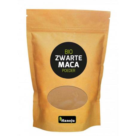 Bio zwarte maca poeder van Hanoju