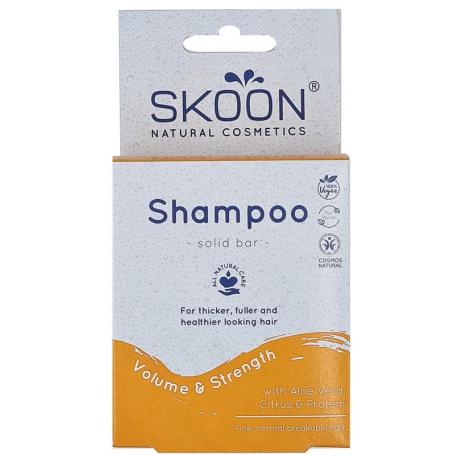 Shampoo solid volume & strength van Skoon