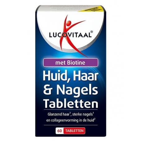 Huid haar nagels met biotine van Lucovitaal