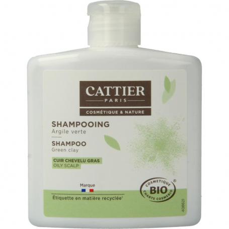 Shampoo vet haar groene klei van Cattier