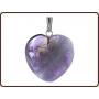 Hanger hart 20 mm amethist van Ruben Robijn