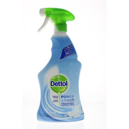 Allesreiniger power & fresh katoenfris spray van Dettol