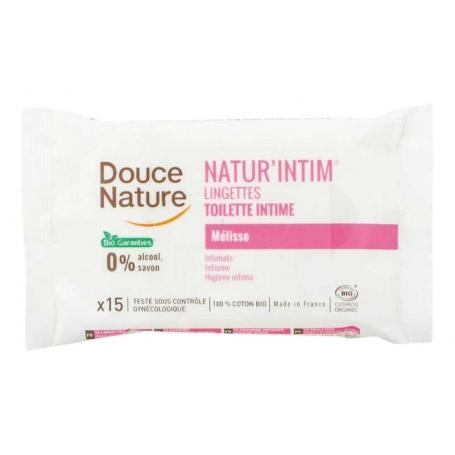 Intieme hygienische doekjes katoen bio van Douce Nature