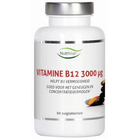 Vitamine B12 methylcobalamine 3 mg van Nutrivian