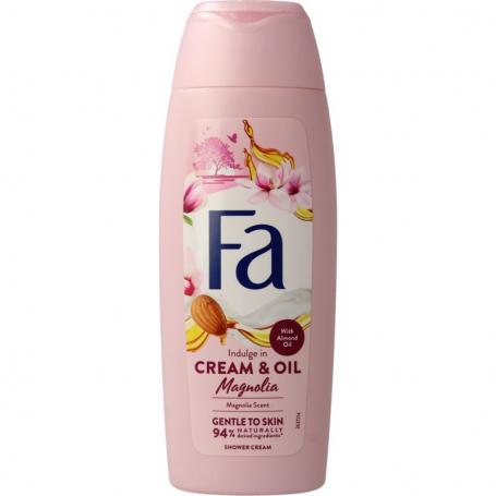 Showergel cream and oil magnolia van FA