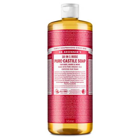 Liquid soap roos van Dr Bronners