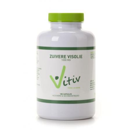 Zuivere visolie 1000mg van Vitiv