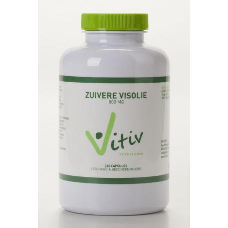 Zuivere visolie 500mg van Vitiv