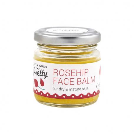 Face balm rosehip glazen potje van Zoya Goes Pretty