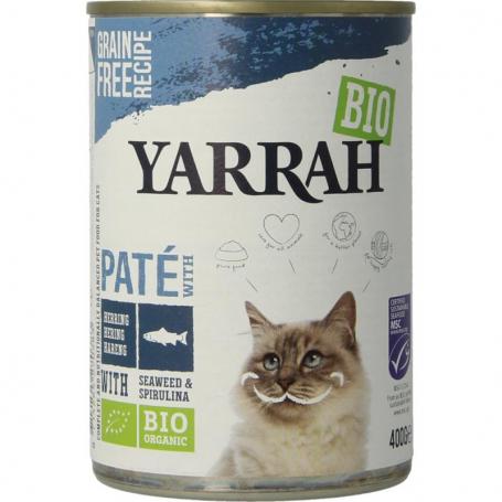 Kat pate met vis bio van Yarrah