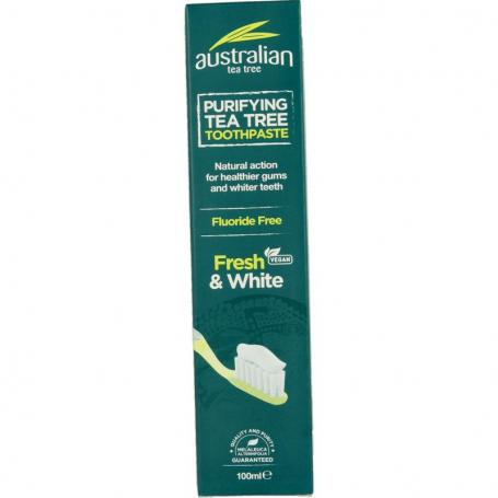 Australian tea tree tandpasta fresh & white van Optima