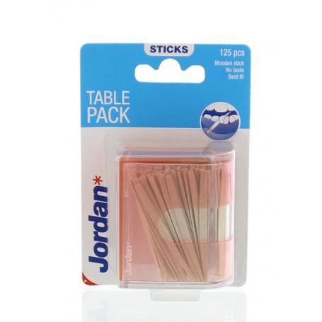 Tandenstoker tafeldispenser 125 stuks van Jordan