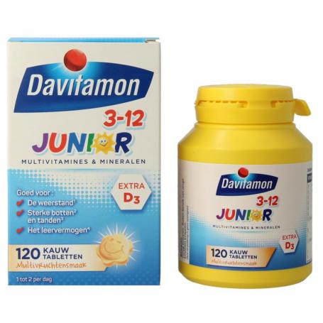 Junior 3-12 multifruit van Davitamon