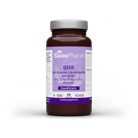 IJzer 10 mg & moly 20 mcg & C 30 mg van Sanopharm