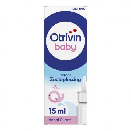 Baby zoutoplossing spray van Otrivin