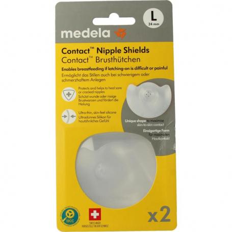 Contact tepelhoedjes maat L van Medela