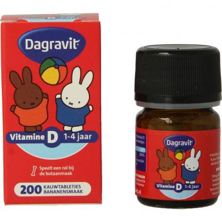 Vitamine D tablet kids van Dagravit
