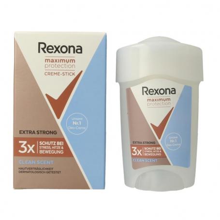 Deodorant stick woman max prot clean scent van Rexona