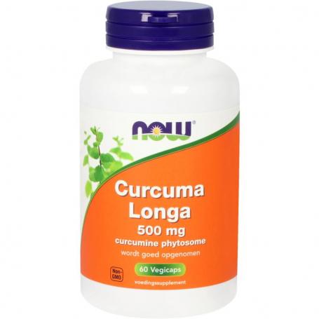 NOW Curcuma Longa 500mg (Curcumine Phytosome) (60 capsules) van NOW
