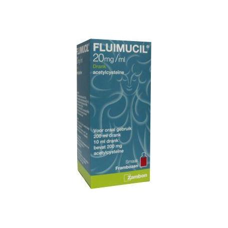 Fluimucil drank 20mg/ml van Fluimucil
